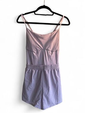 VS PINK Victoria's Secret  Lilac Purple Runsie Onesie Corset Bustier Romper XL